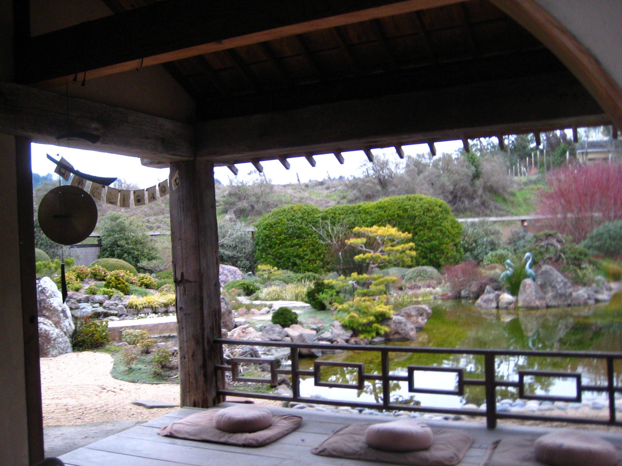 Historic Buddhist Temple Garden