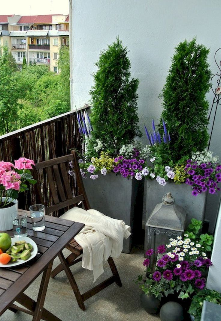 Small Apartment Balcony Furniture And Decor Ideas