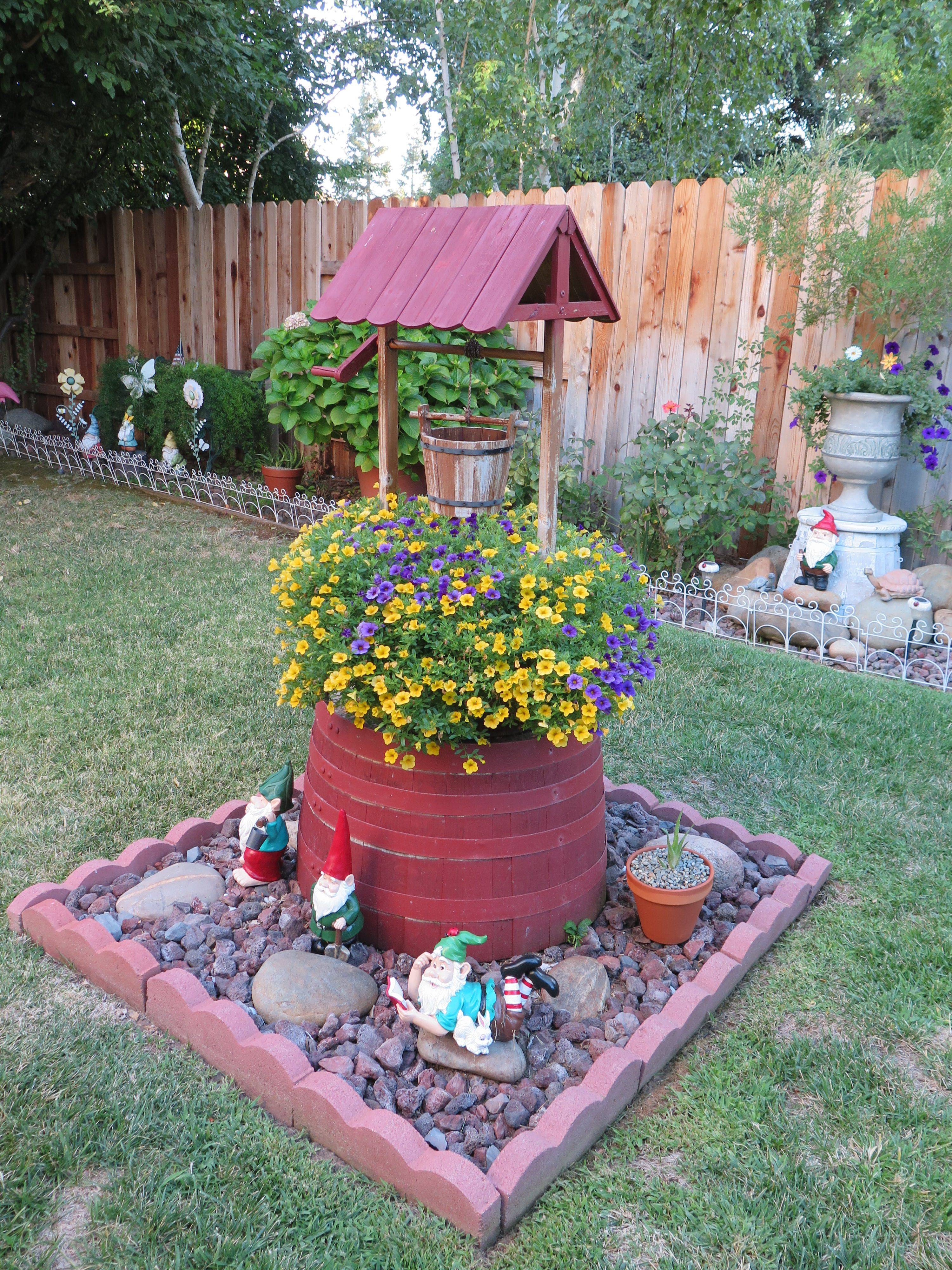 Creative Garden Wishing Well Ideas
