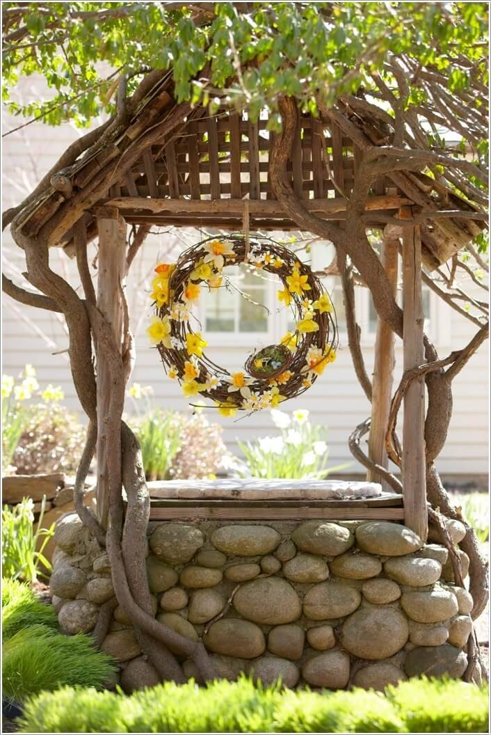 Creative Garden Wishing Well Ideas