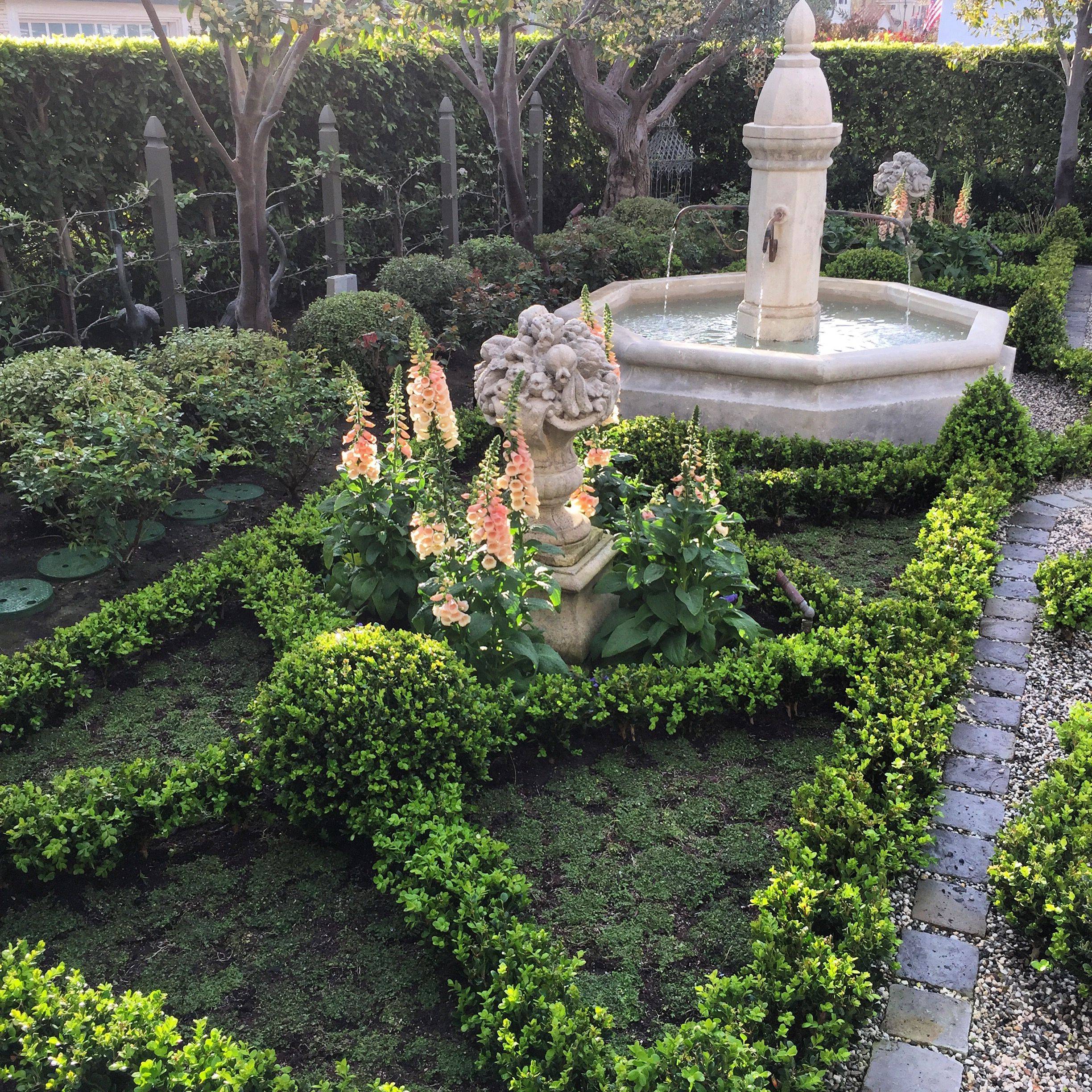 French Parterre Garden By European Garden Design Danna Callahan