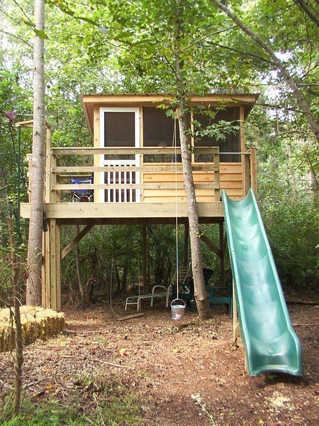 Modest Diy Treehouse