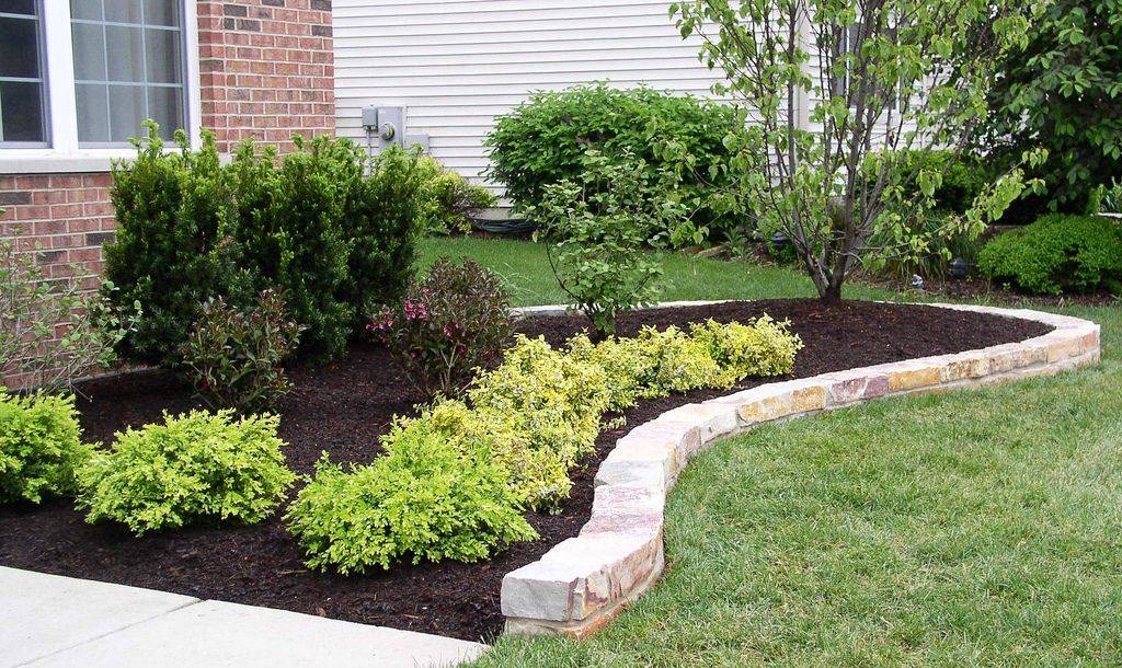 Lovable Cheap Flower Bed Edging Ideas