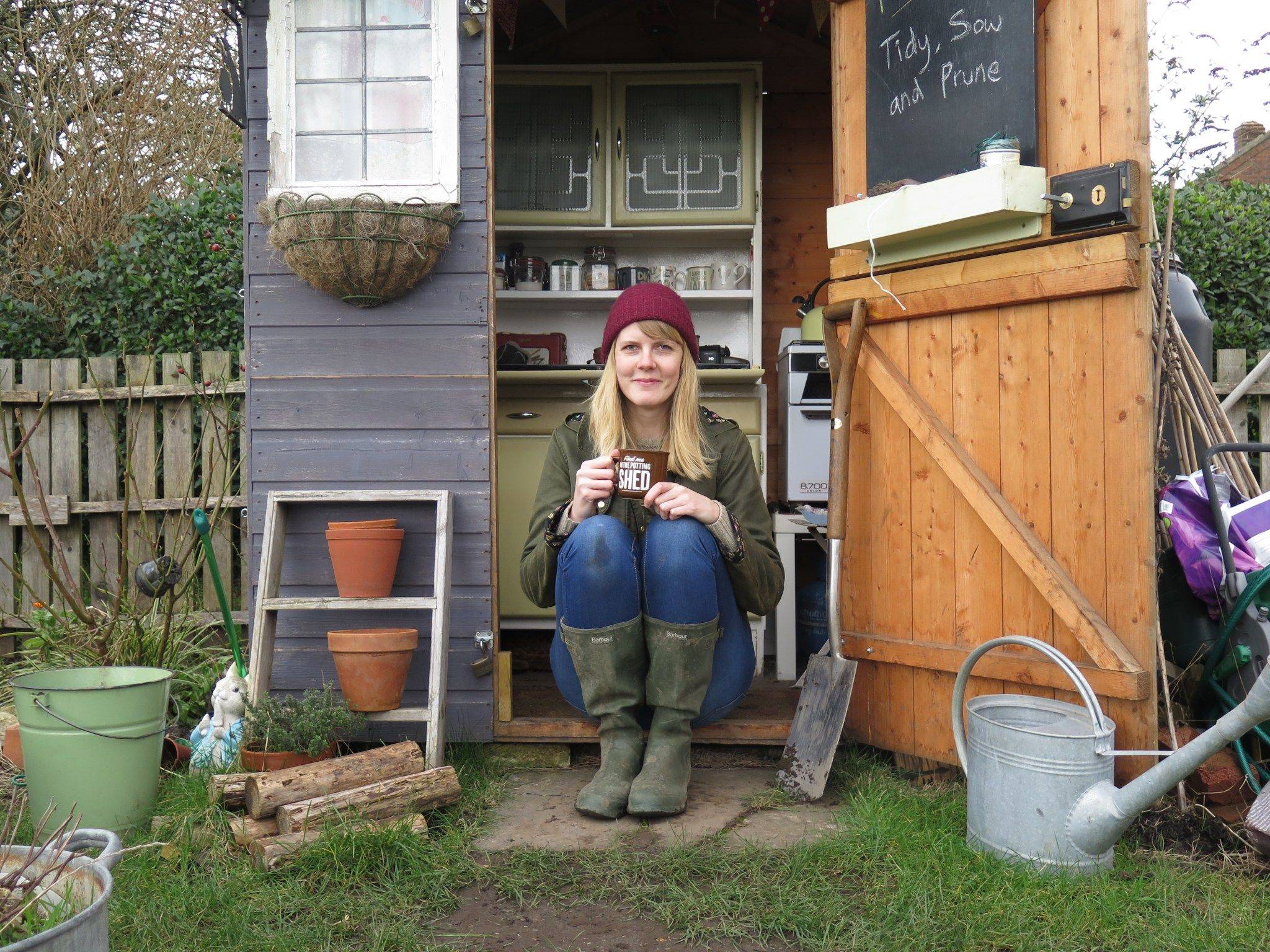 The Little Purple Potting Shed