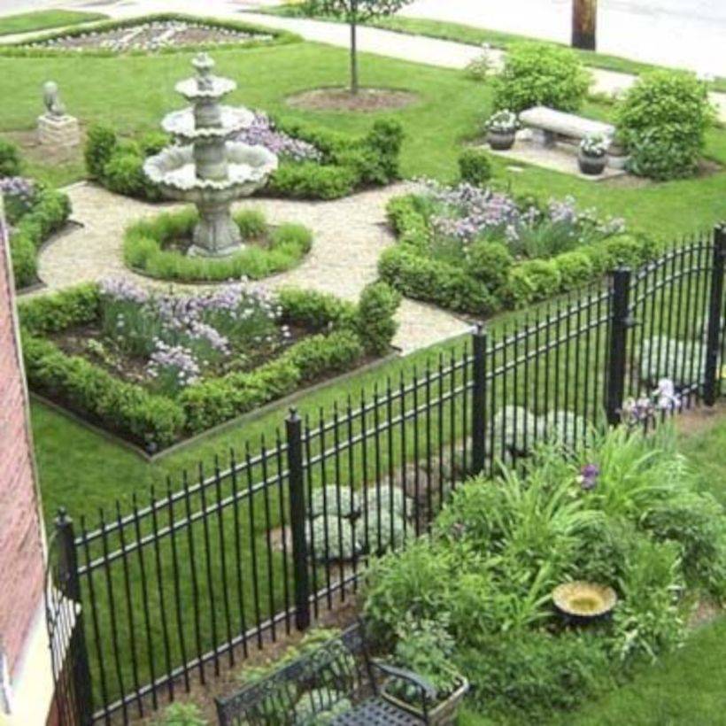 Lush Victorian Landscape Designs