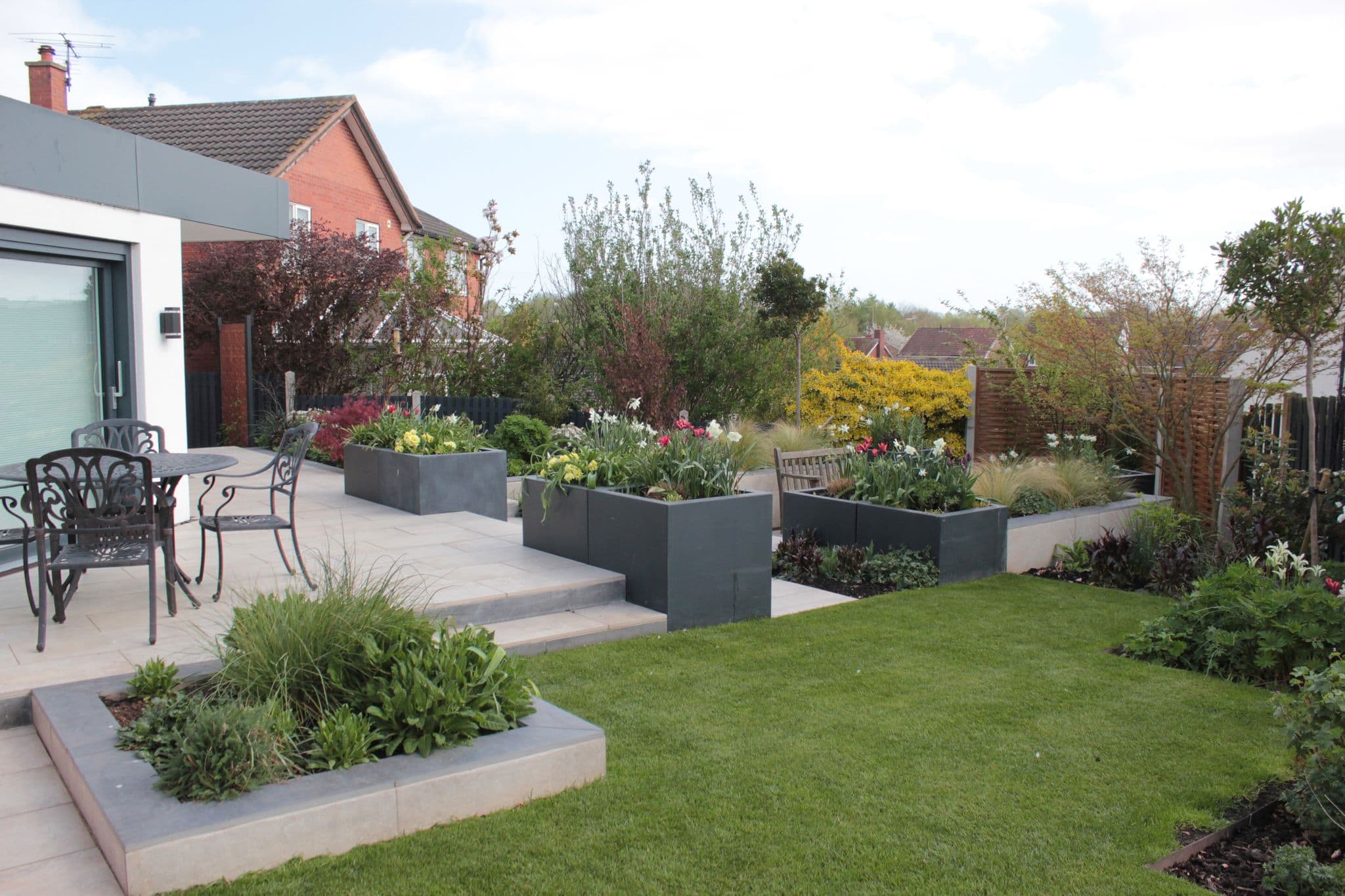 Modern Homes Garden Designs Ideas