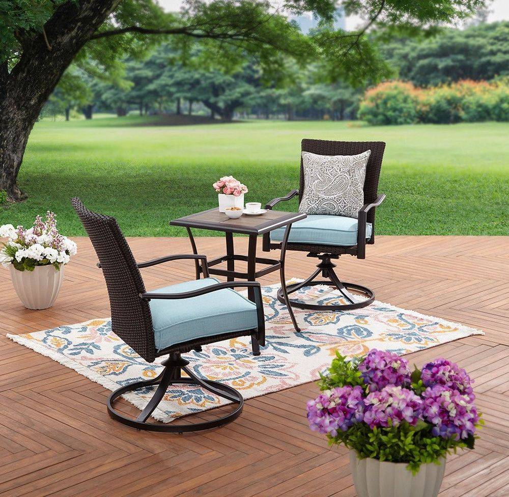 Gardens Ventura Boho Stationary Wicker Egg Chair Upc