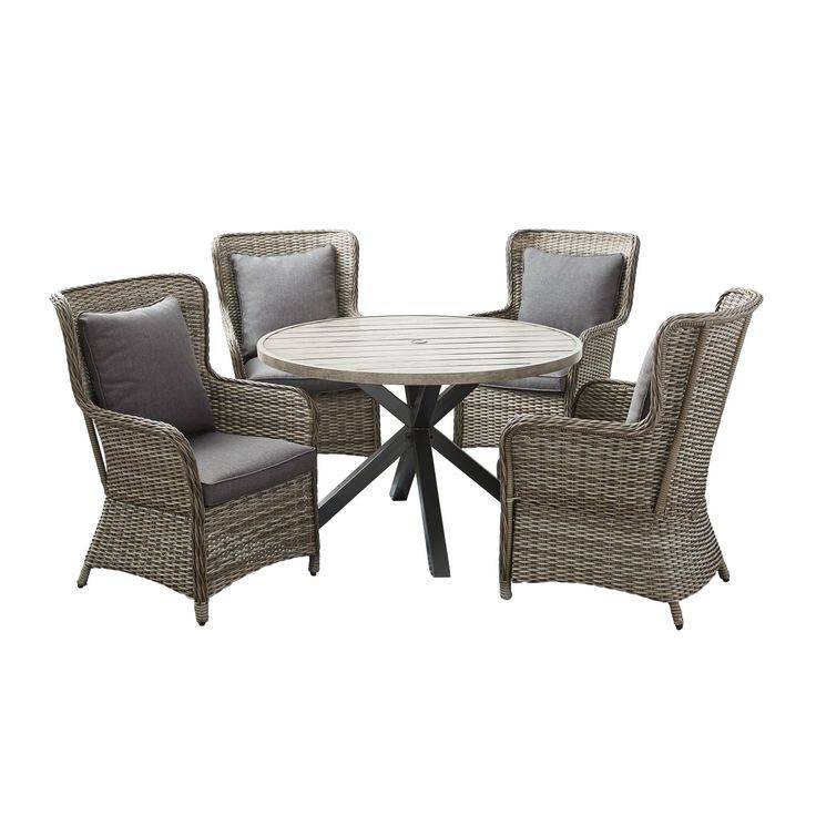 Gardens Ventura Boho Stationary Wicker Egg Chair Upc