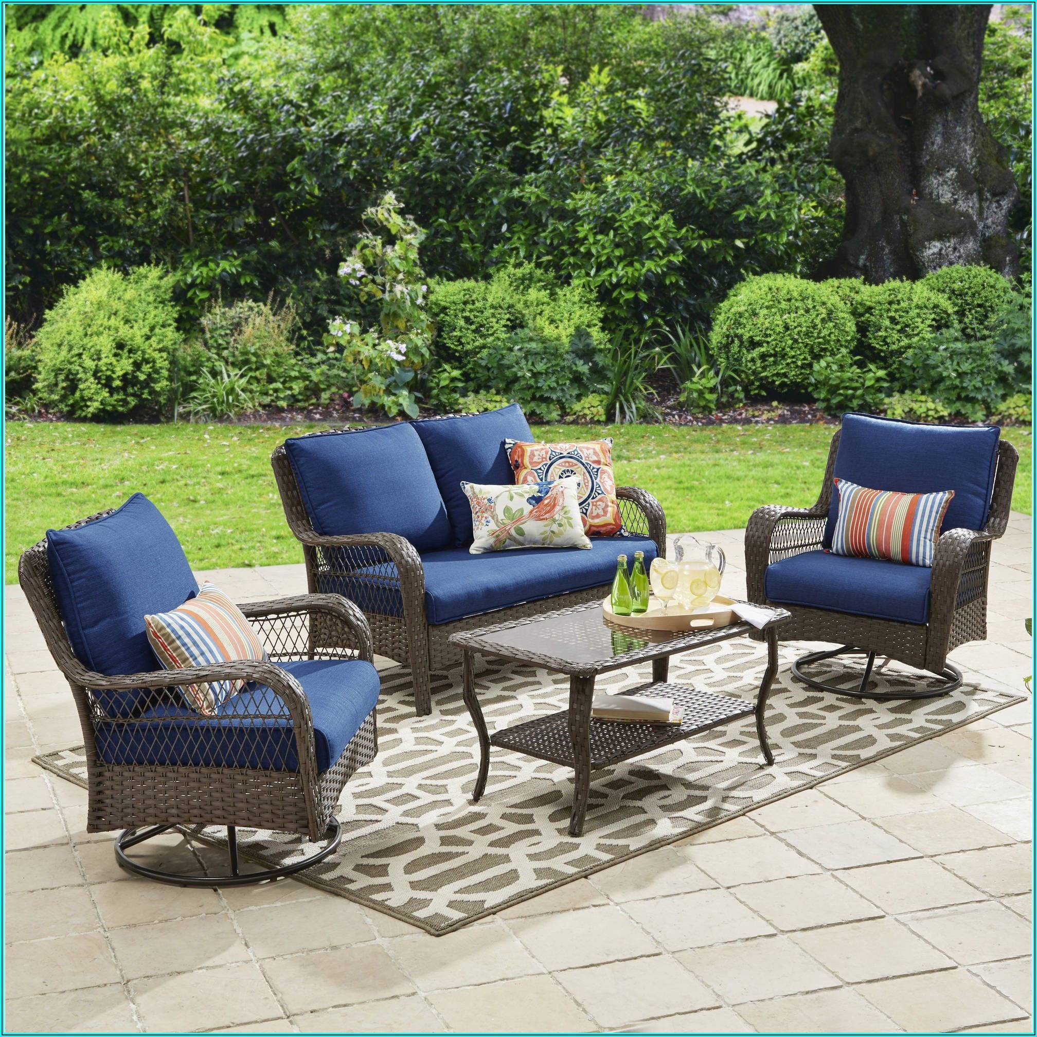Better Homes Gardens Brookbury Wicker Sectional Sofa Patio Dining Set