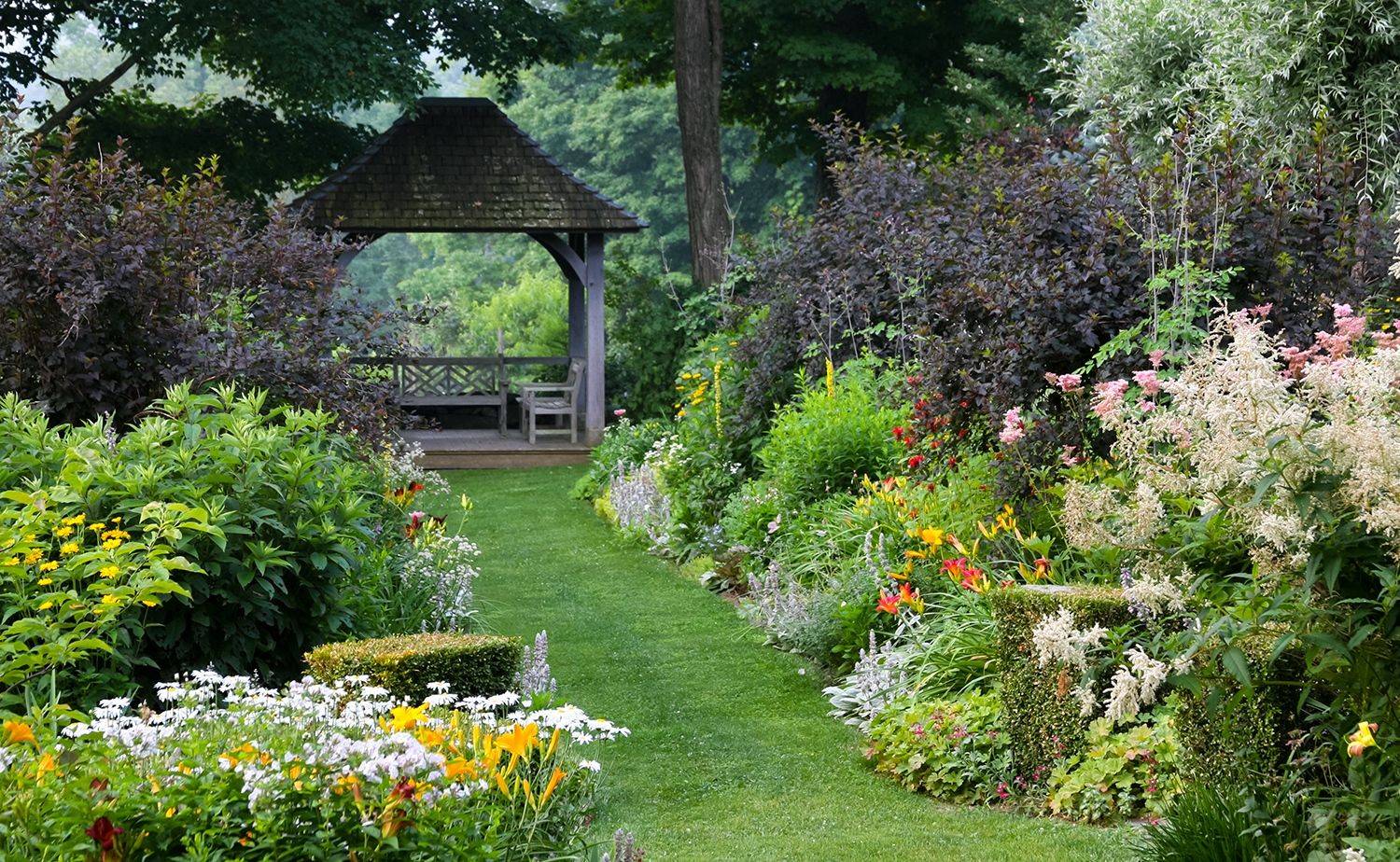 New England Garden Design Photos
