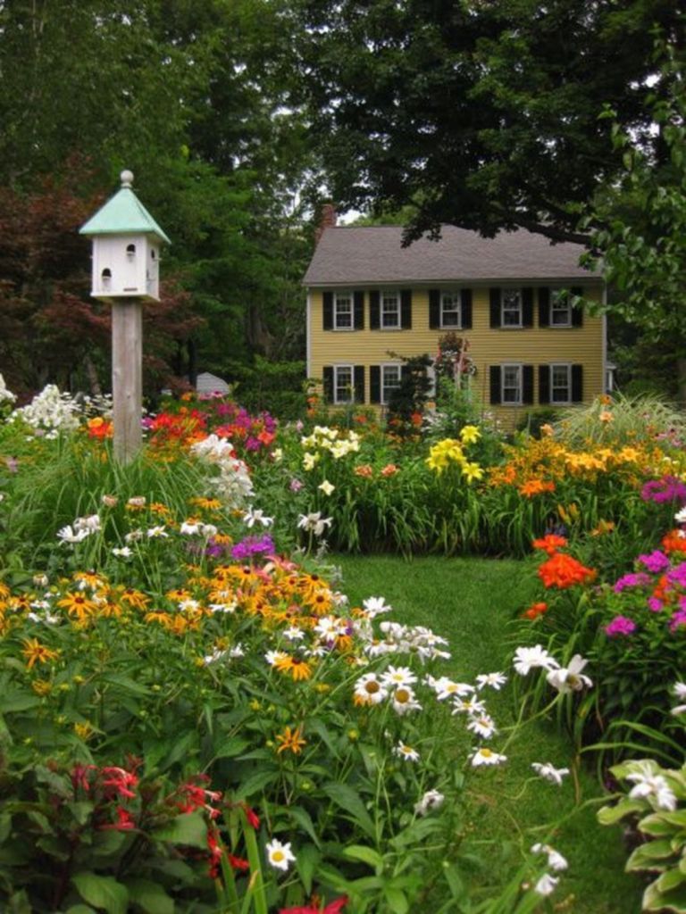 New England Perennial Flower Gardens Eclectic Landscape Boston