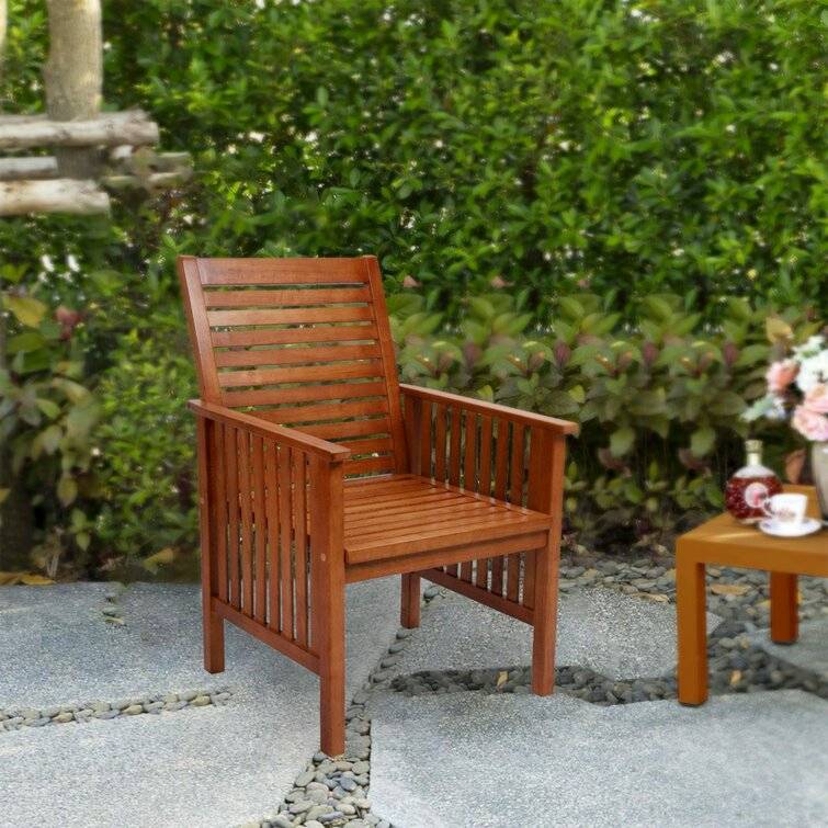 Beautiful Rustic Wood Outdoor Patio Furniture Design