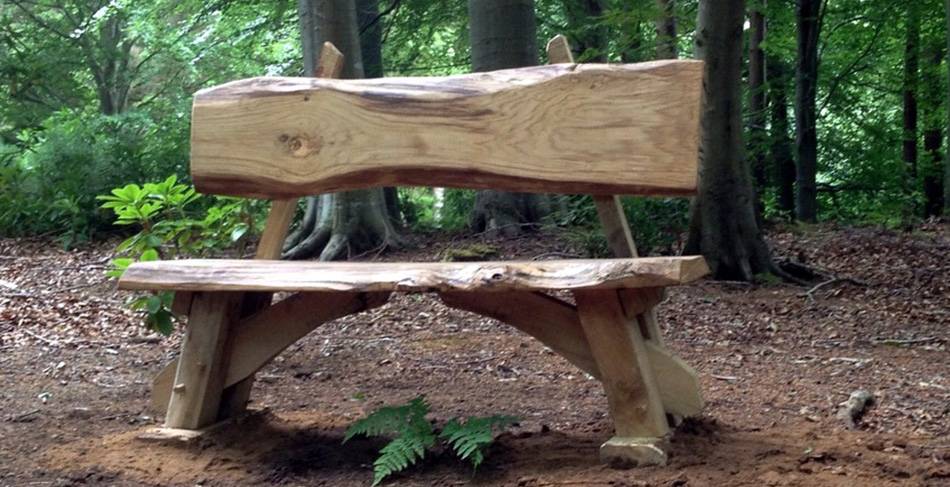 English Oak Garden Bench
