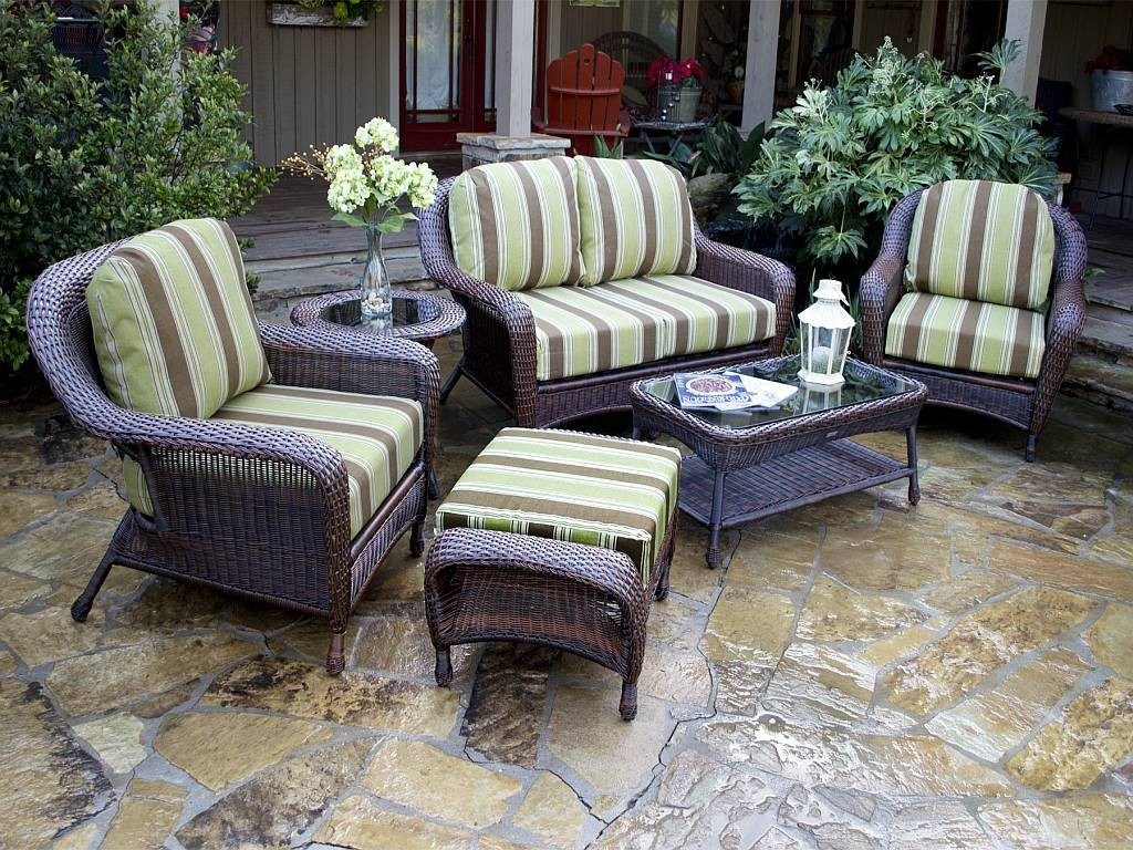 Red Barrel Studio Piece Outdoor Patio Furniture Set Rattan Wicker