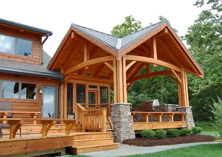 Timber Frame Shed