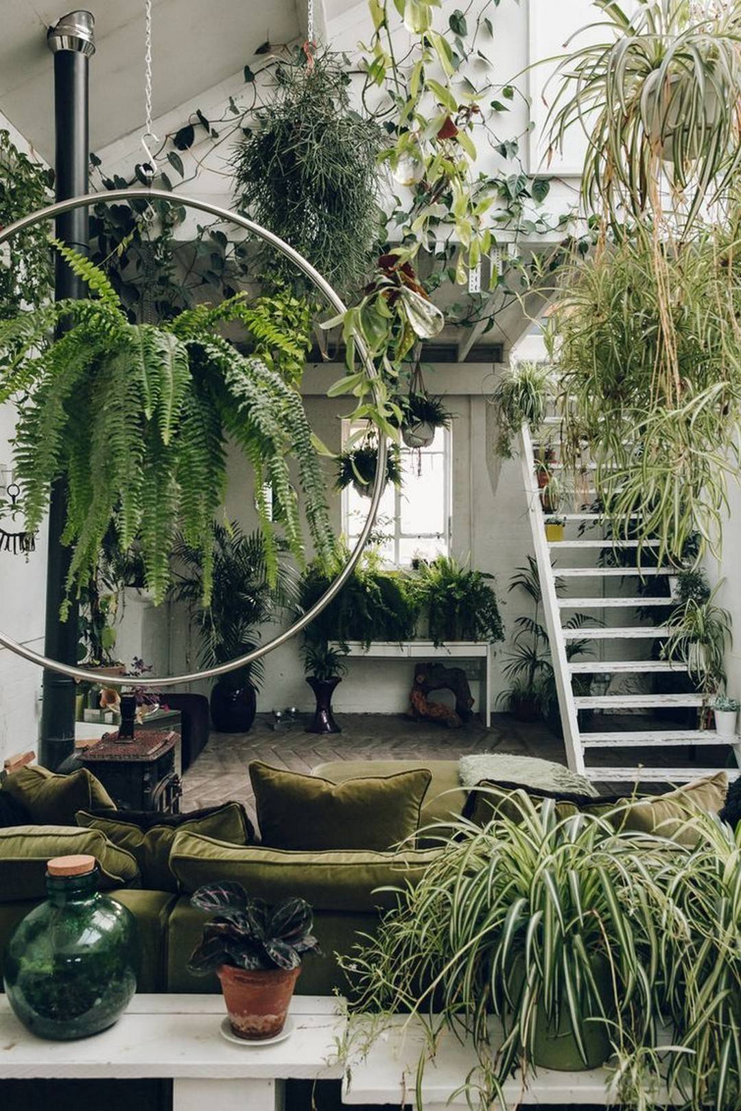Indoor Garden Apartment Design Ideas