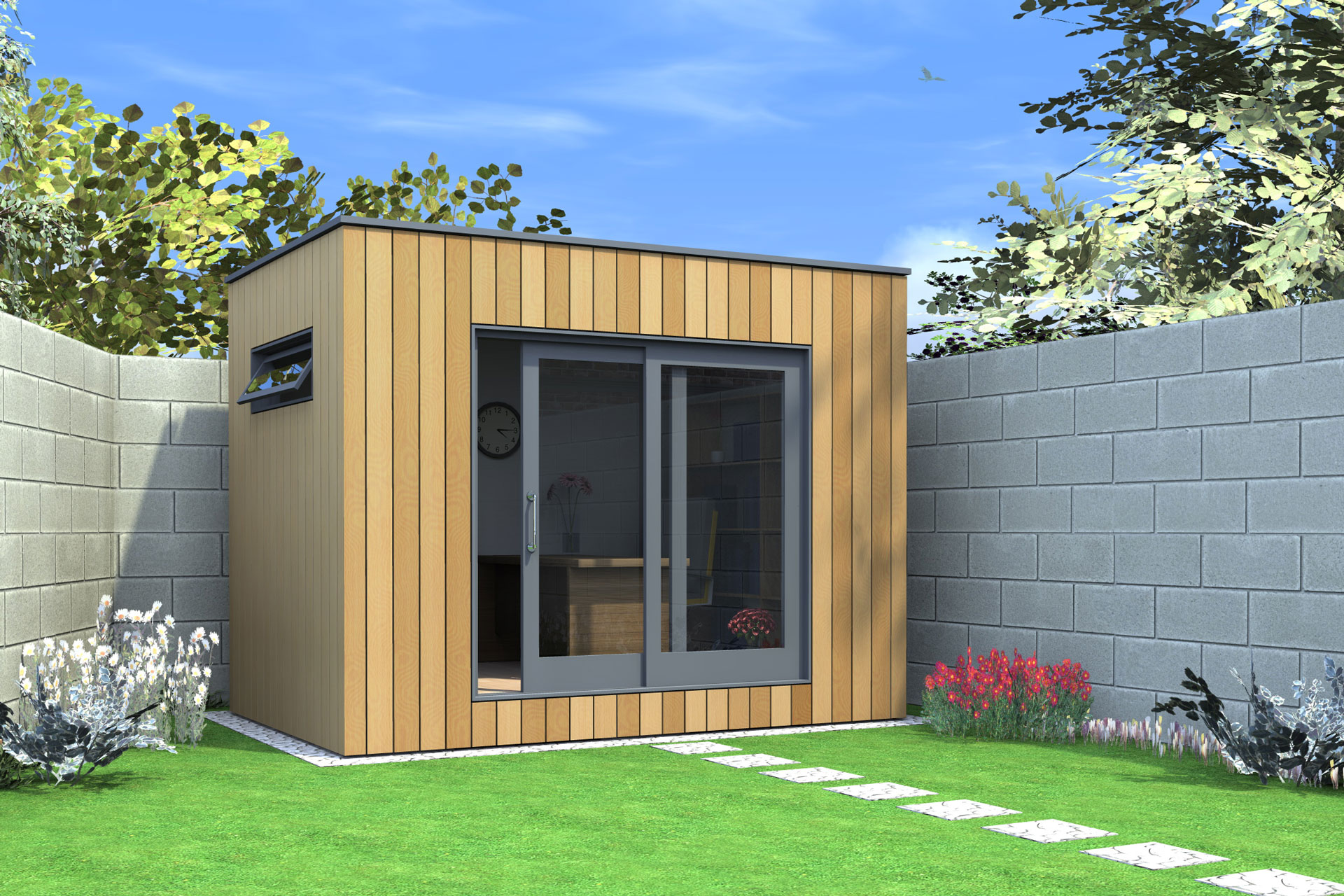 Contemporary Garden Room Cheshire