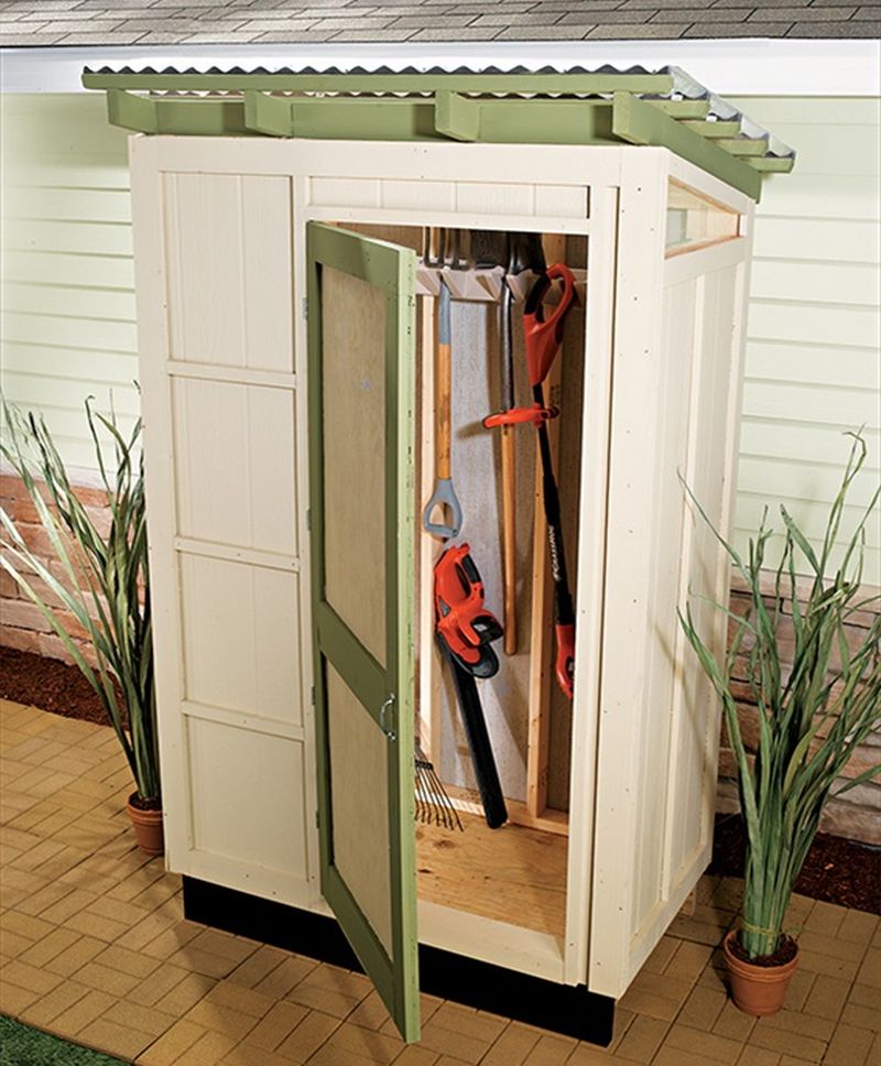 Lovelyving Architecture And Design Ideas Garden Tool Storage