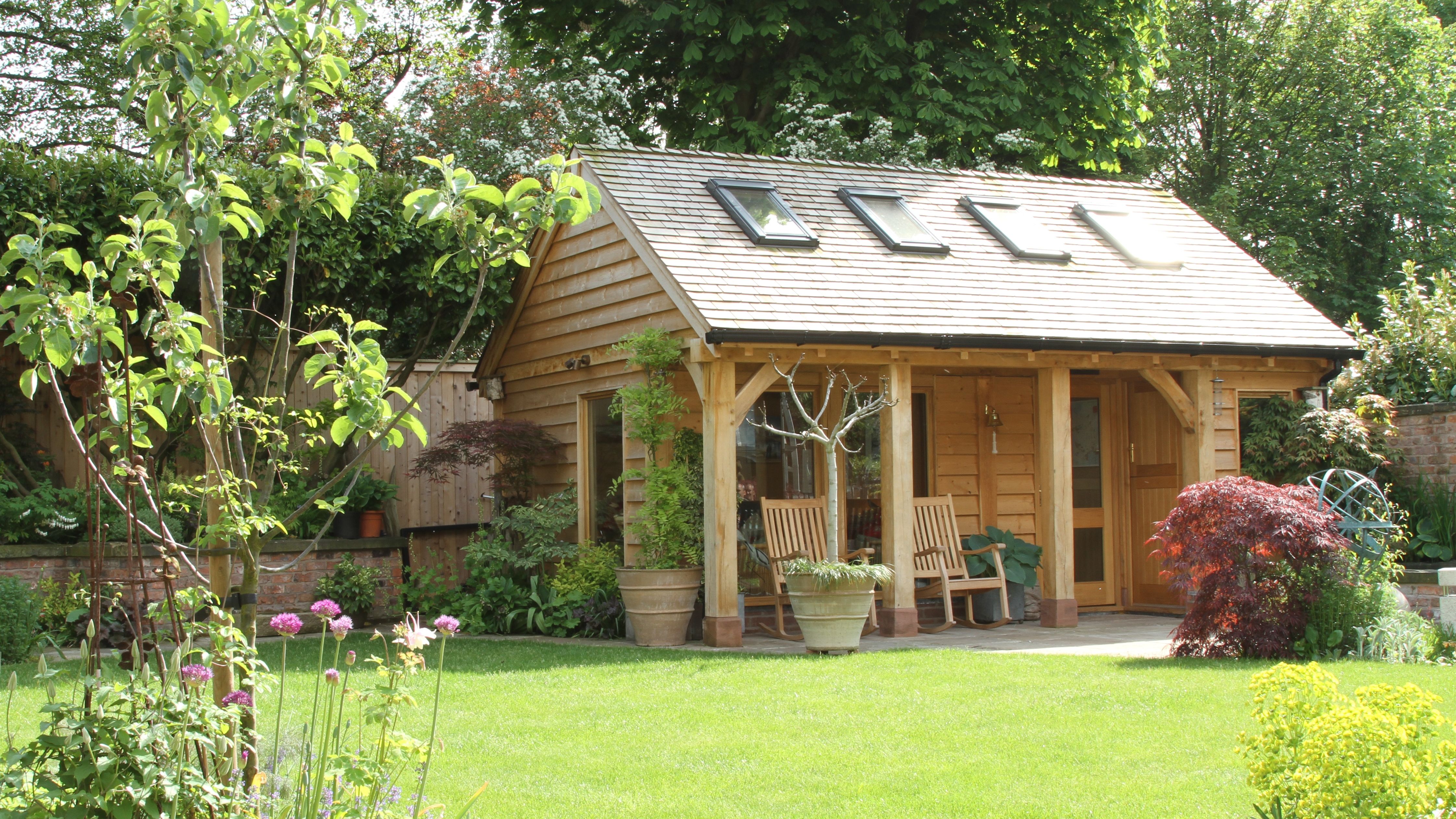 Green Roof Garden Room Designs