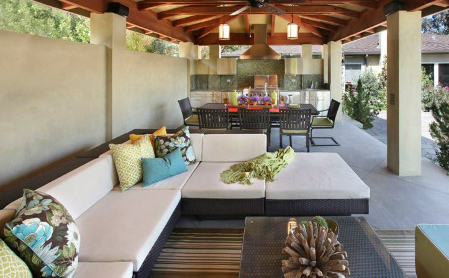 Outdoor Living Rooms Living Colour Gardens