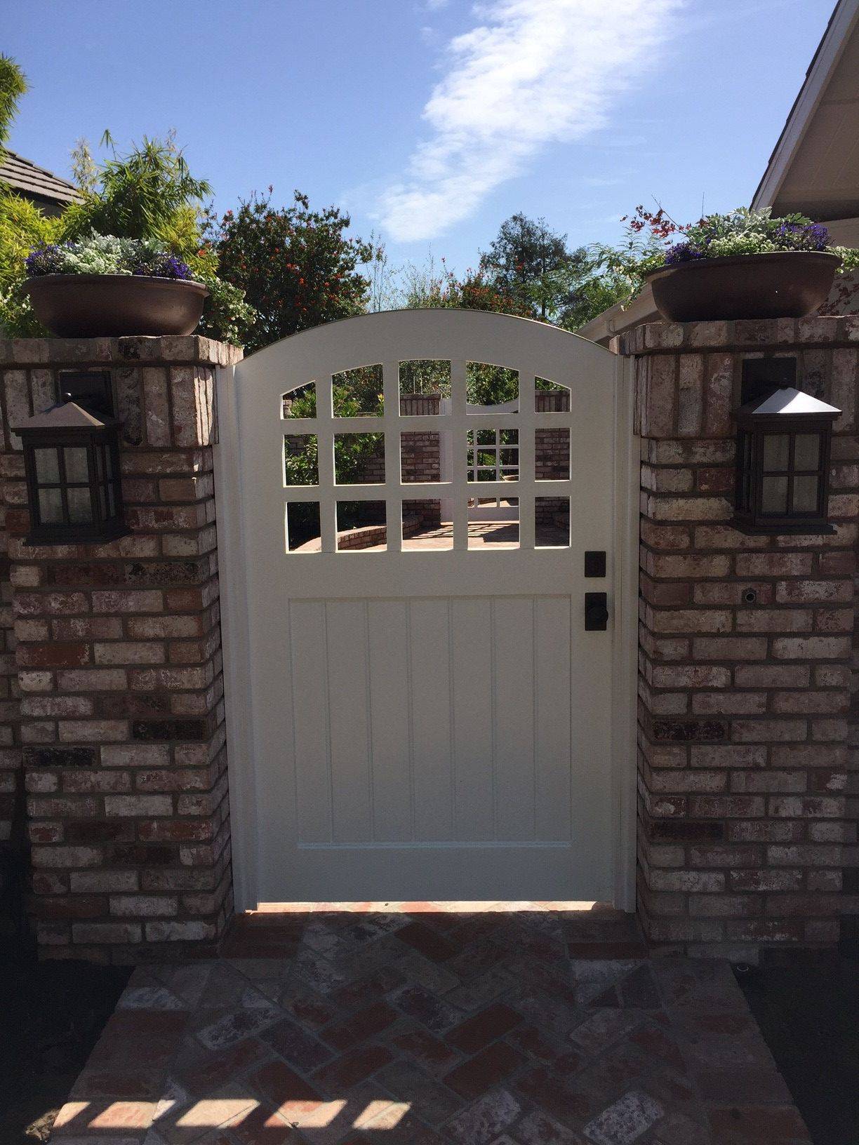 Designer Wood Gates Garden Passages
