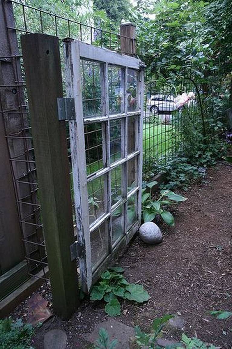 Stunning Rustic Garden Gates Ideas