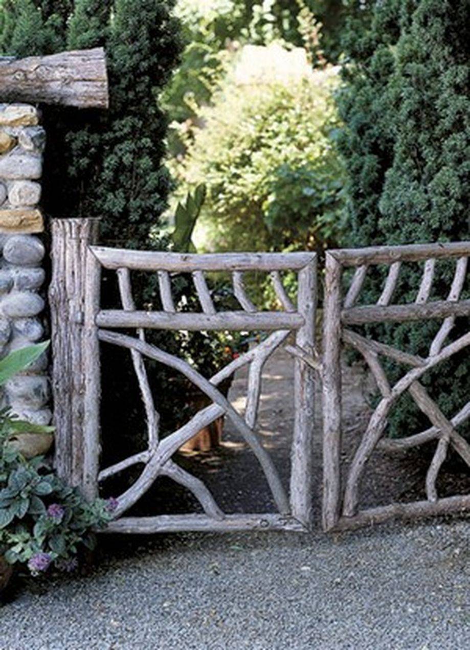 Fantastic Rustic Garden Gates Decor Ideas Page