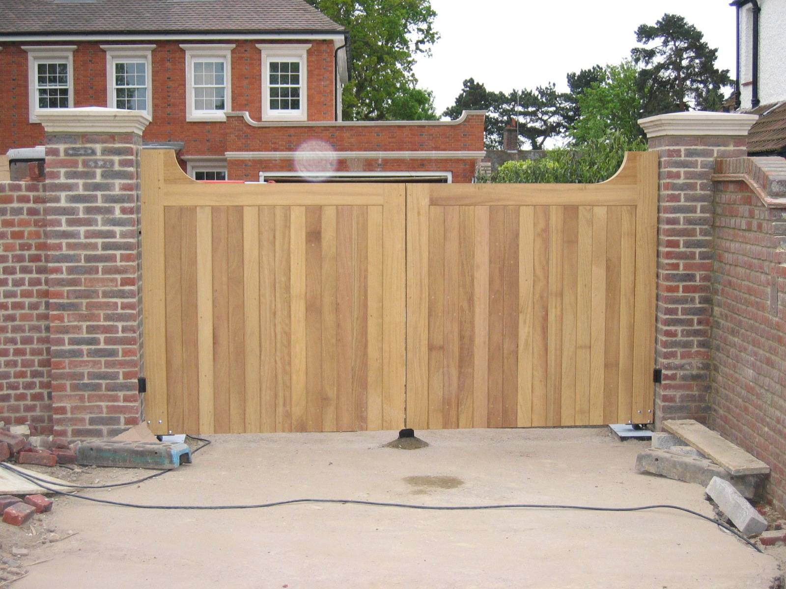 Front Garden Gate Wooden Fence Gate