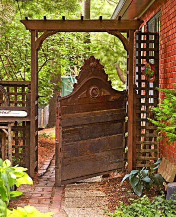 Insanely Beautiful Diy Upcycled Garden Gates