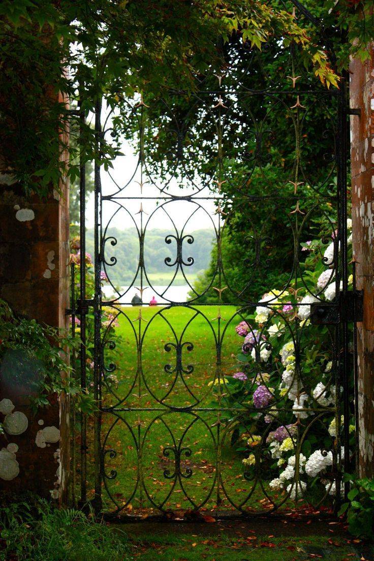 A Backyard Gateway Garden Doors