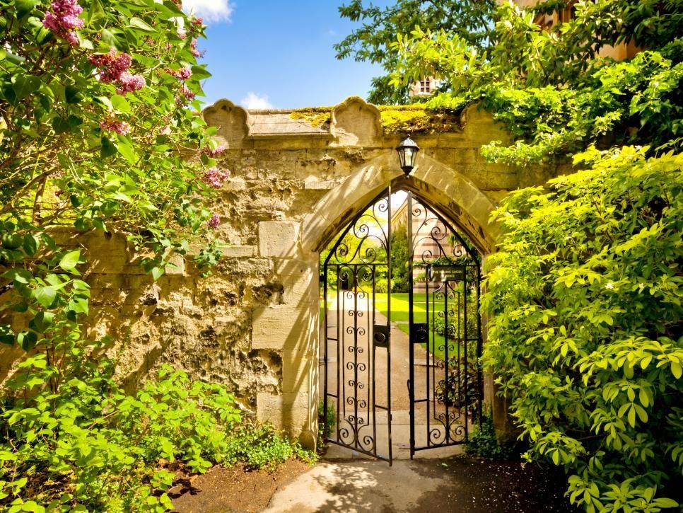 Sun Garden Gate Iron Garden Gates