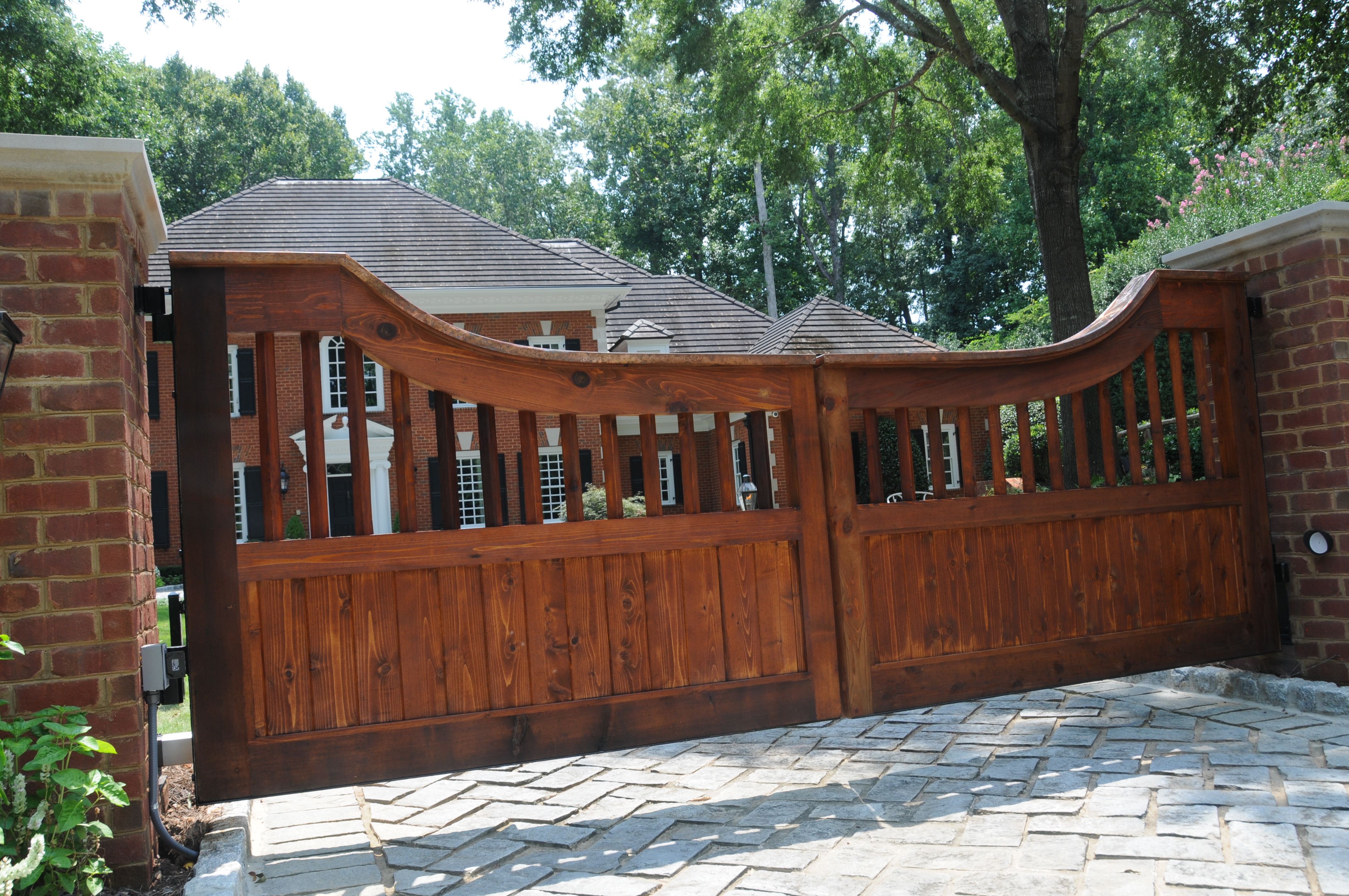 Custom Wood Gate