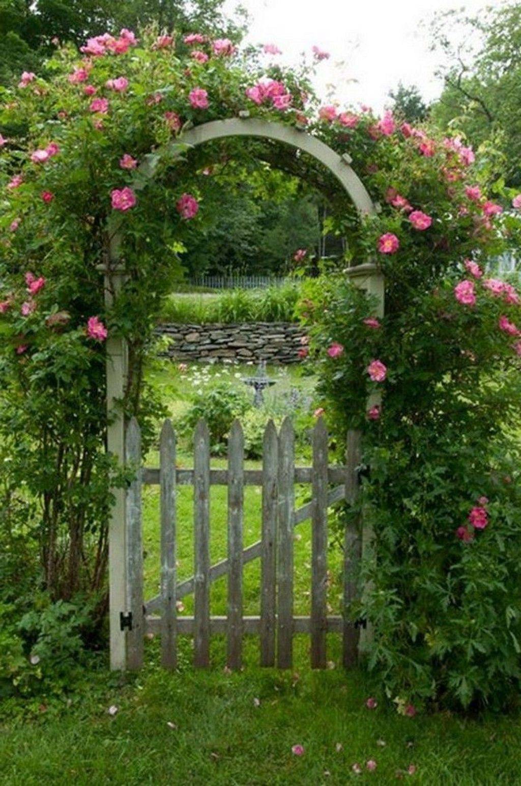 Beautiful And Elegant Rustic Garden Gate Ideas You Should Know