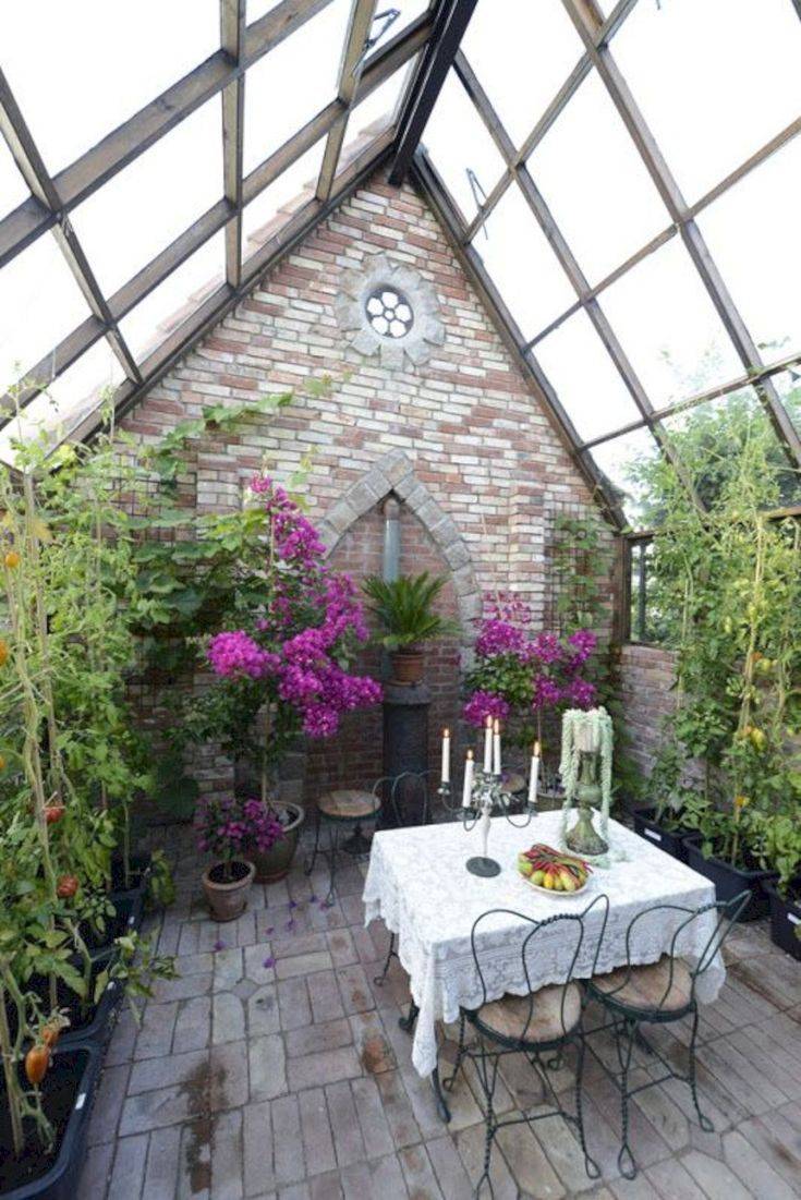 Conservatory Winter Garden Moody And Romantic Greenhouse Ideas