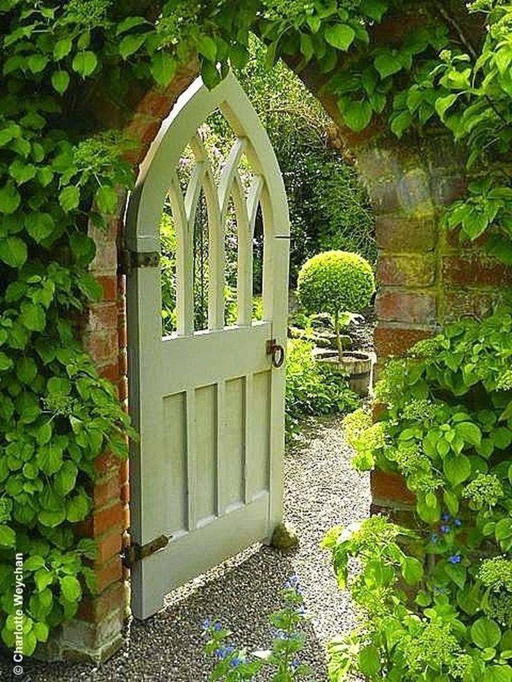 Gothic Rustic Gate Garden Gate Design