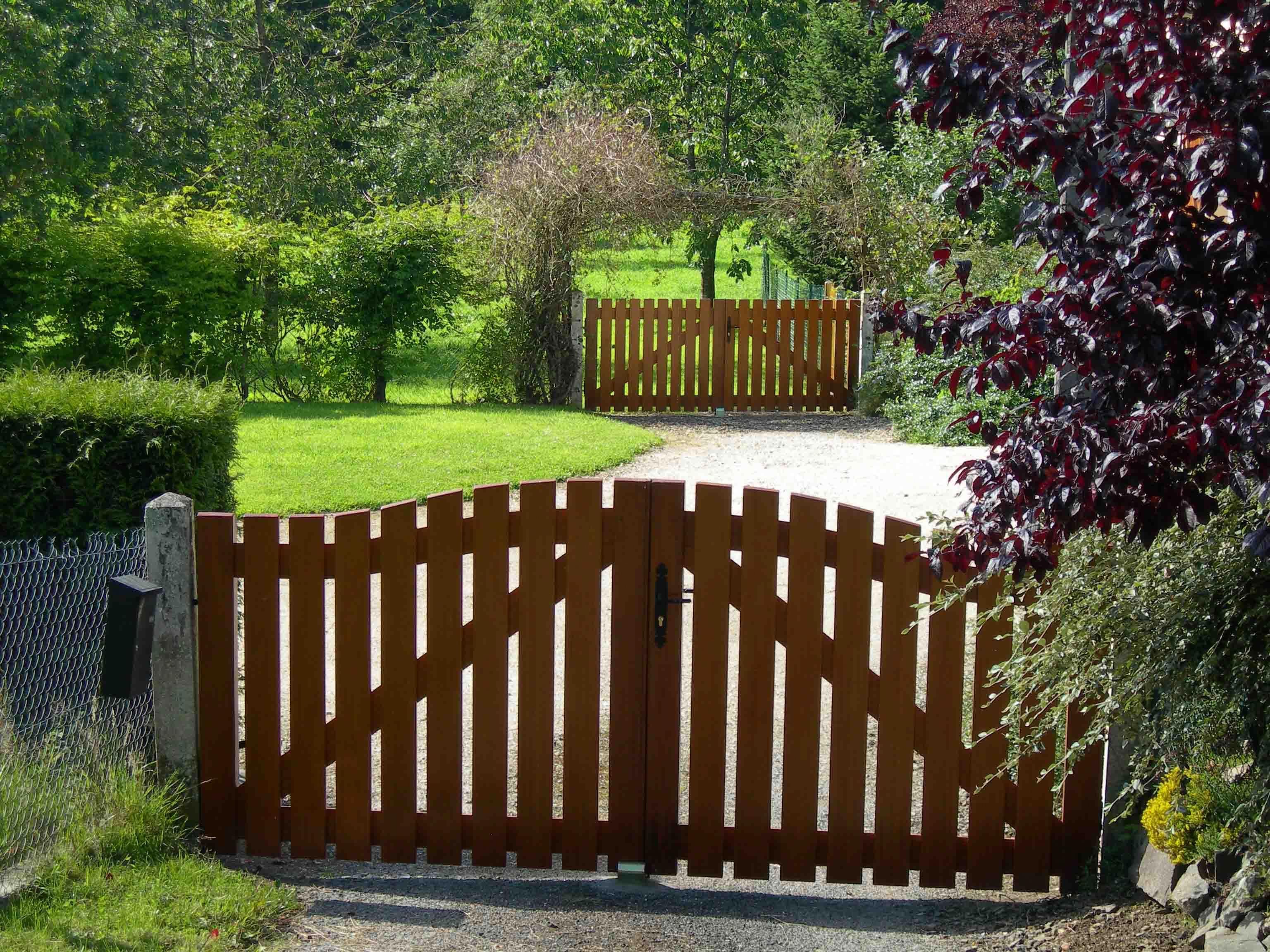 Wood Fence Gate Designs