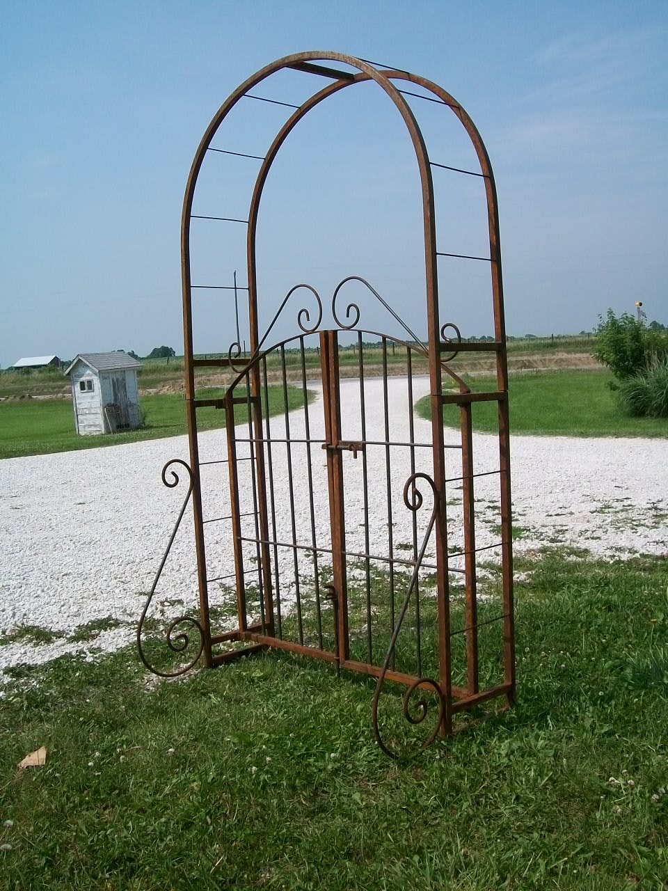 Wrought Iron Arbor