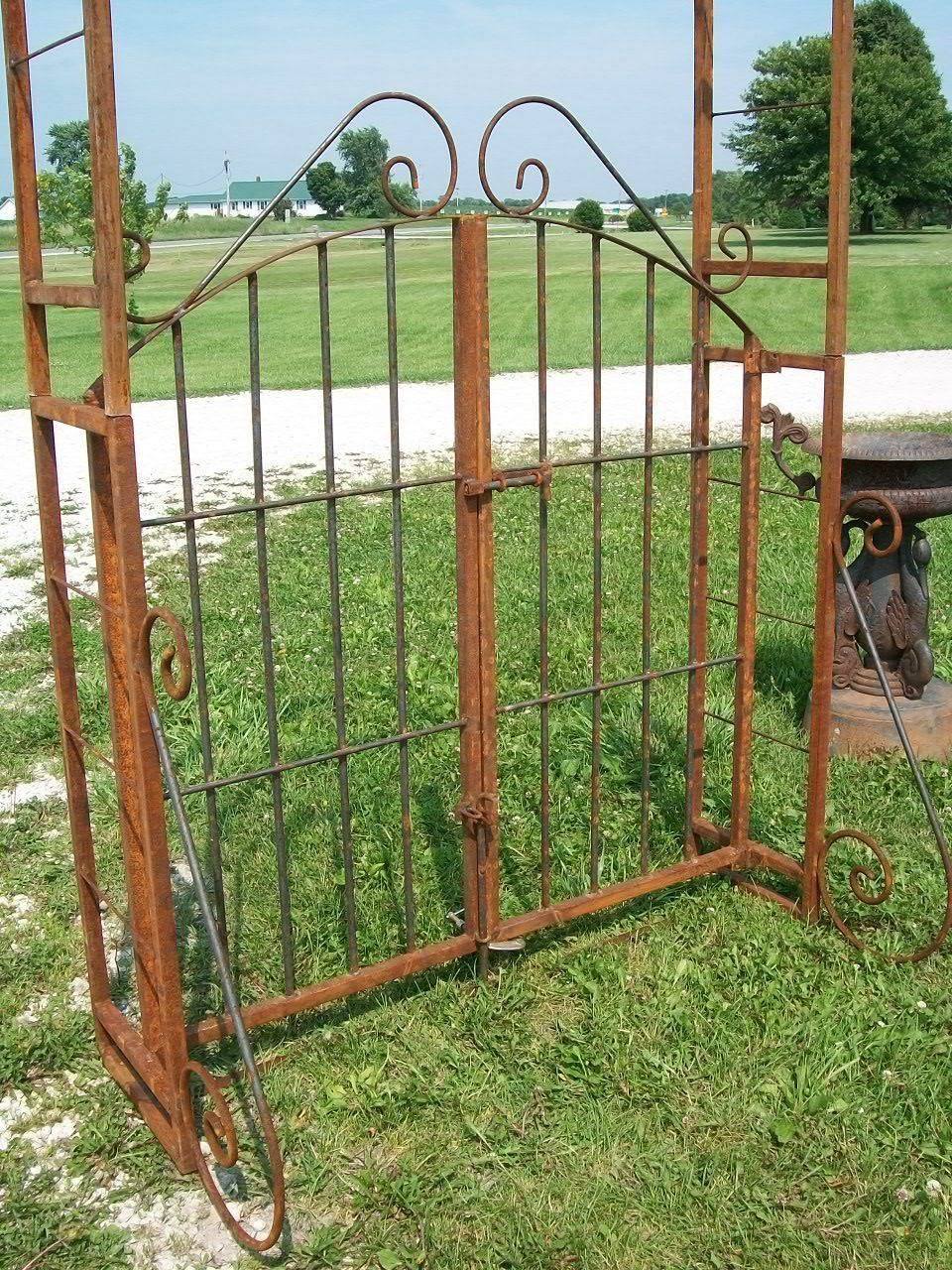 Antique Arbor Gate Garden Archway