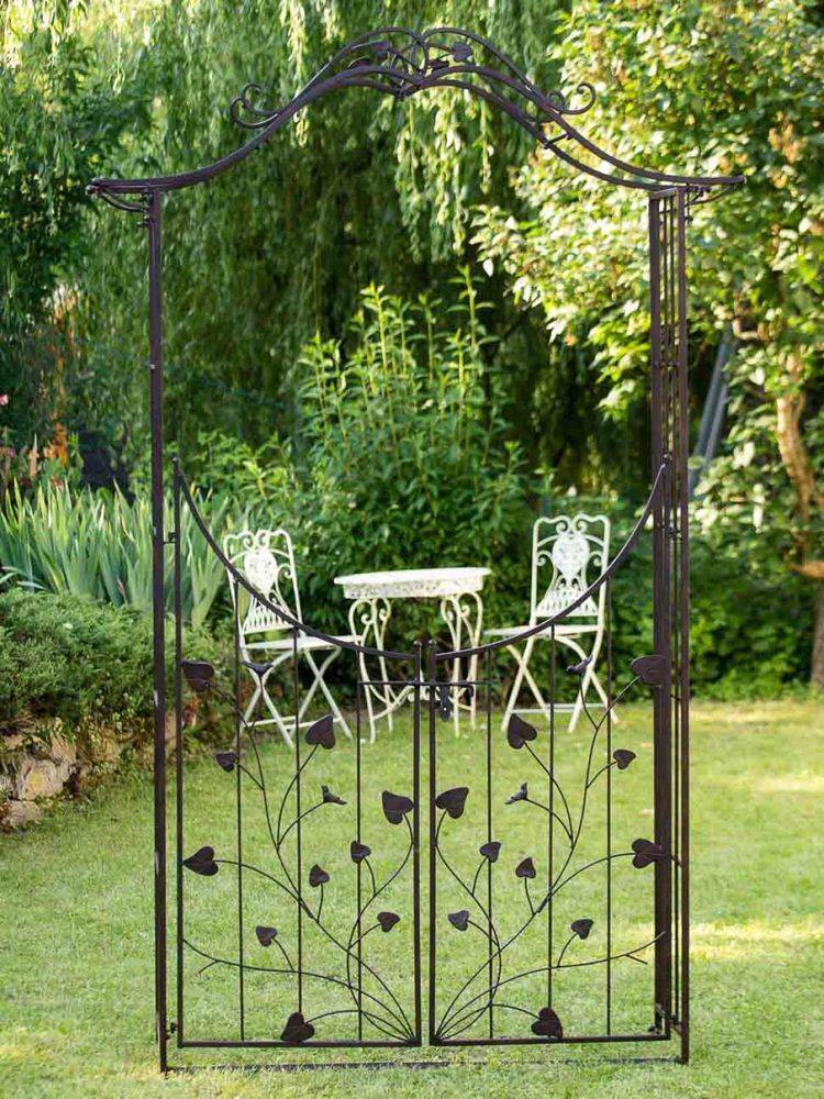 My Favorite Wrought Iron Garden Gate Designs