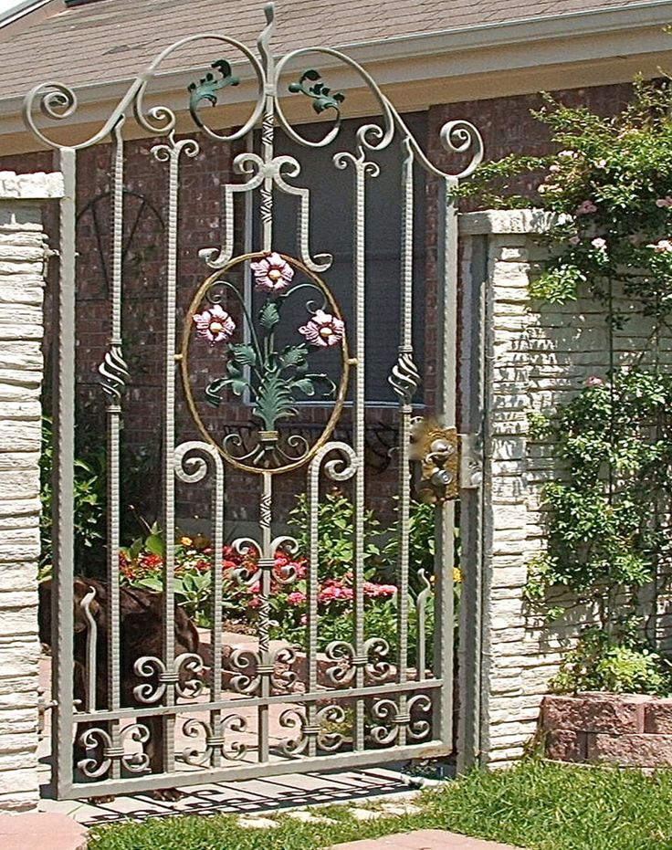 Wrought Iron Garden Gates