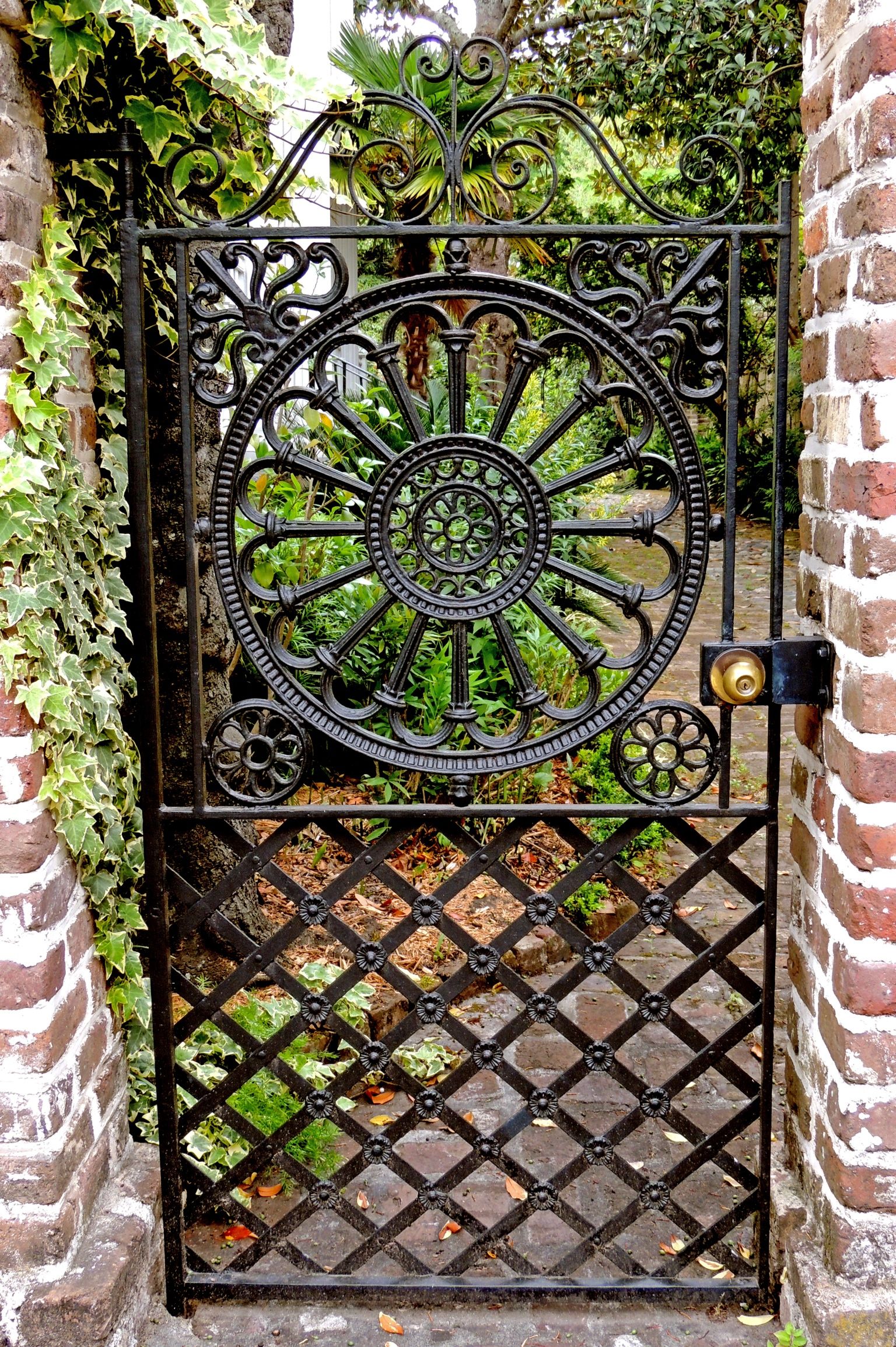 Wrought Iron Garden Gates