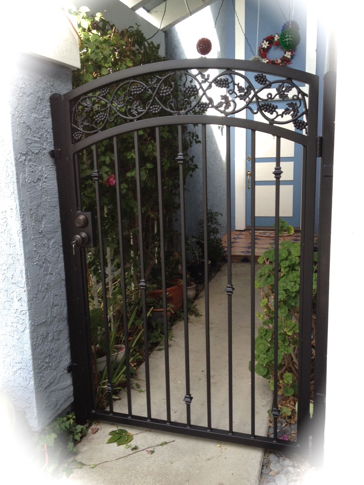 Wrought Iron Garden Gates