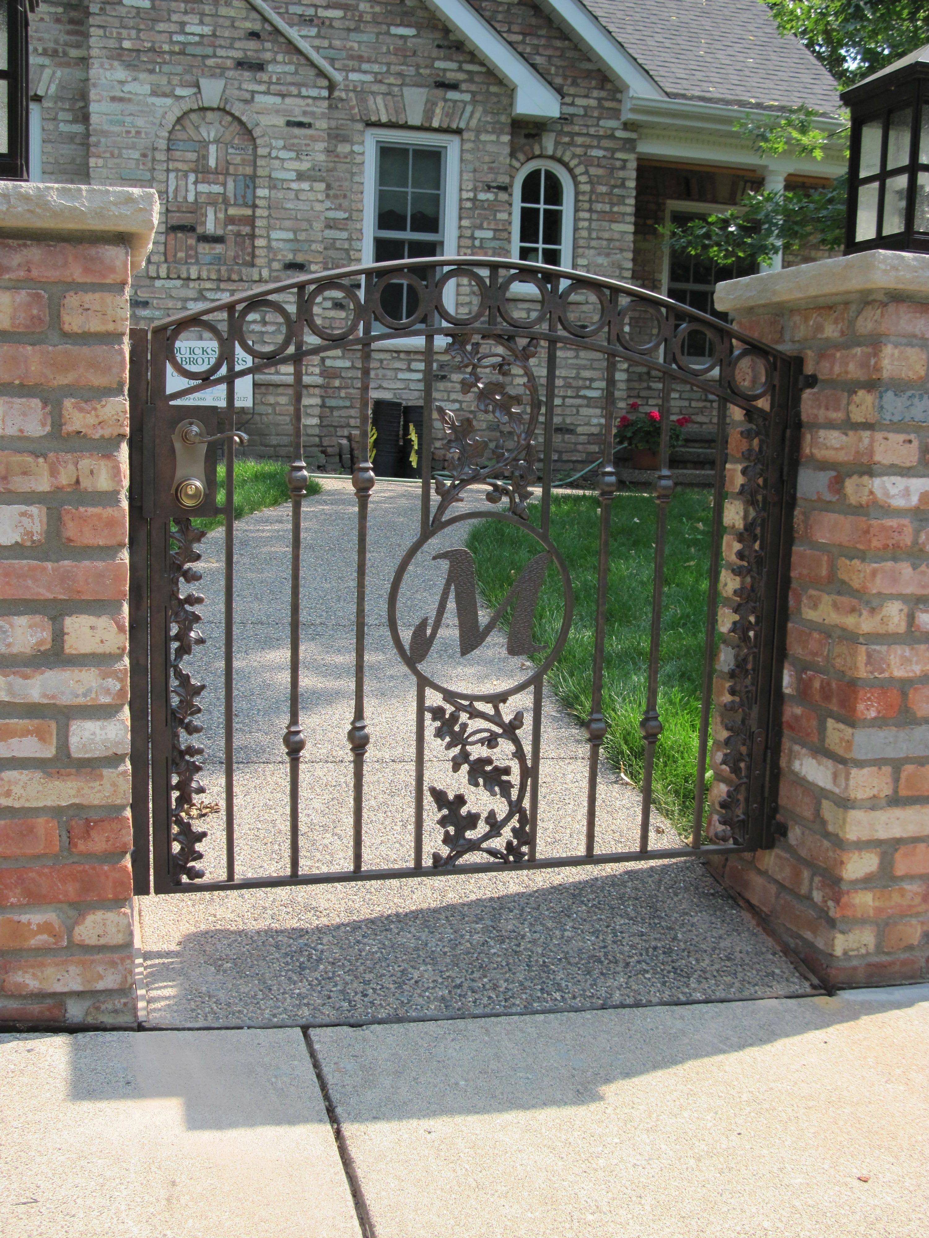 A Rugged New Steel Broadway Arbor