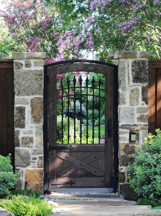 My Favorite Wrought Iron Garden Gate Designs