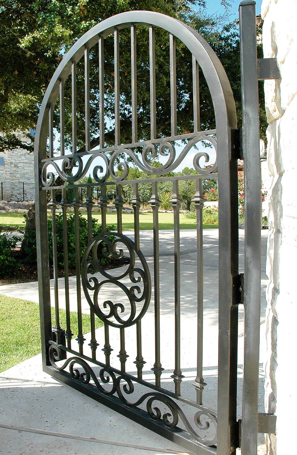 Antique Style Metal Gateway Custom