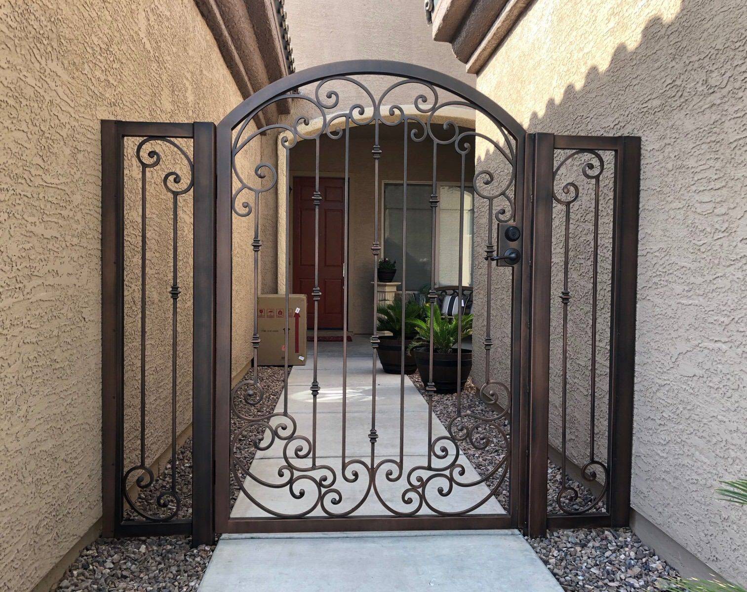 Iron Garden Gates
