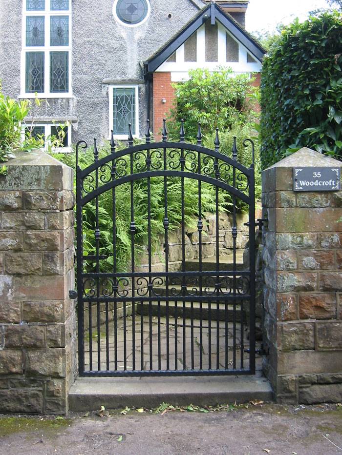 Wrought Iron Garden Gates