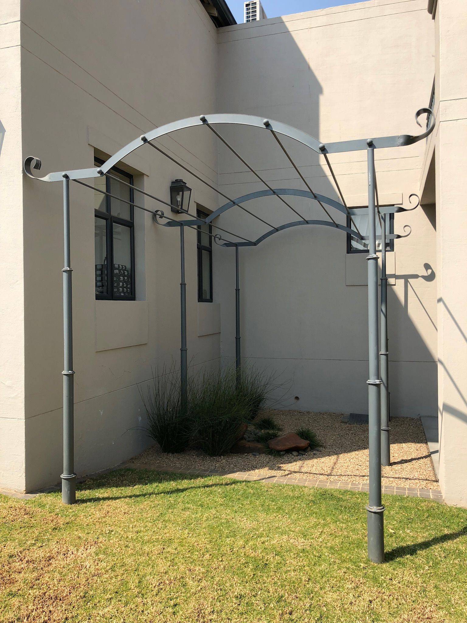 Contemporary High Quality Decorative Metal Garden Wrought Iron Entrance