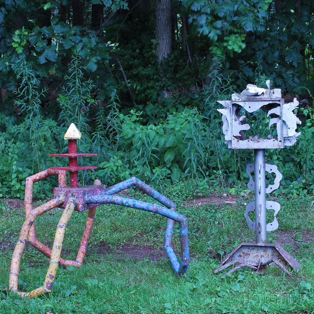 Fantastic Metal Garden Art Design Ideas