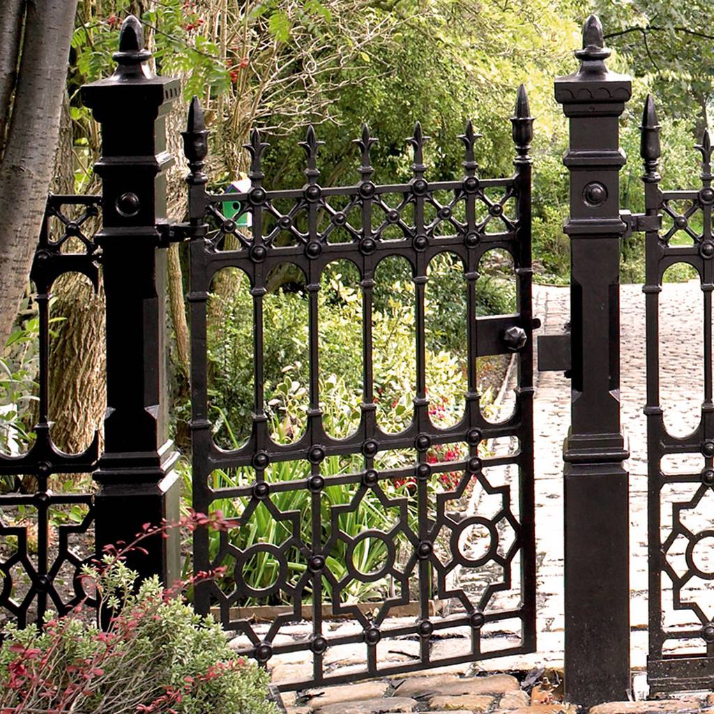 Th Century Wrought Iron Garden Gates